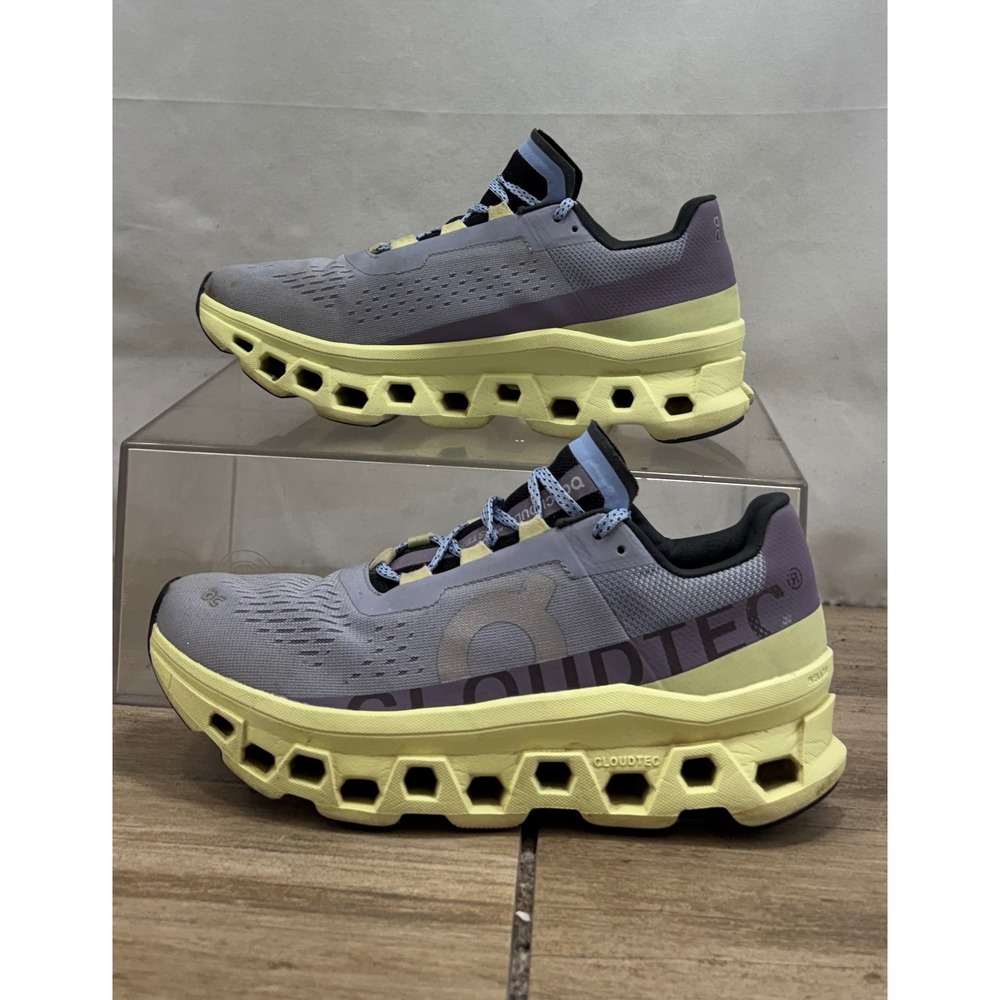 Once We Were Warriors Gray and Yellow Athletic Shoes - Picture 2 of 10